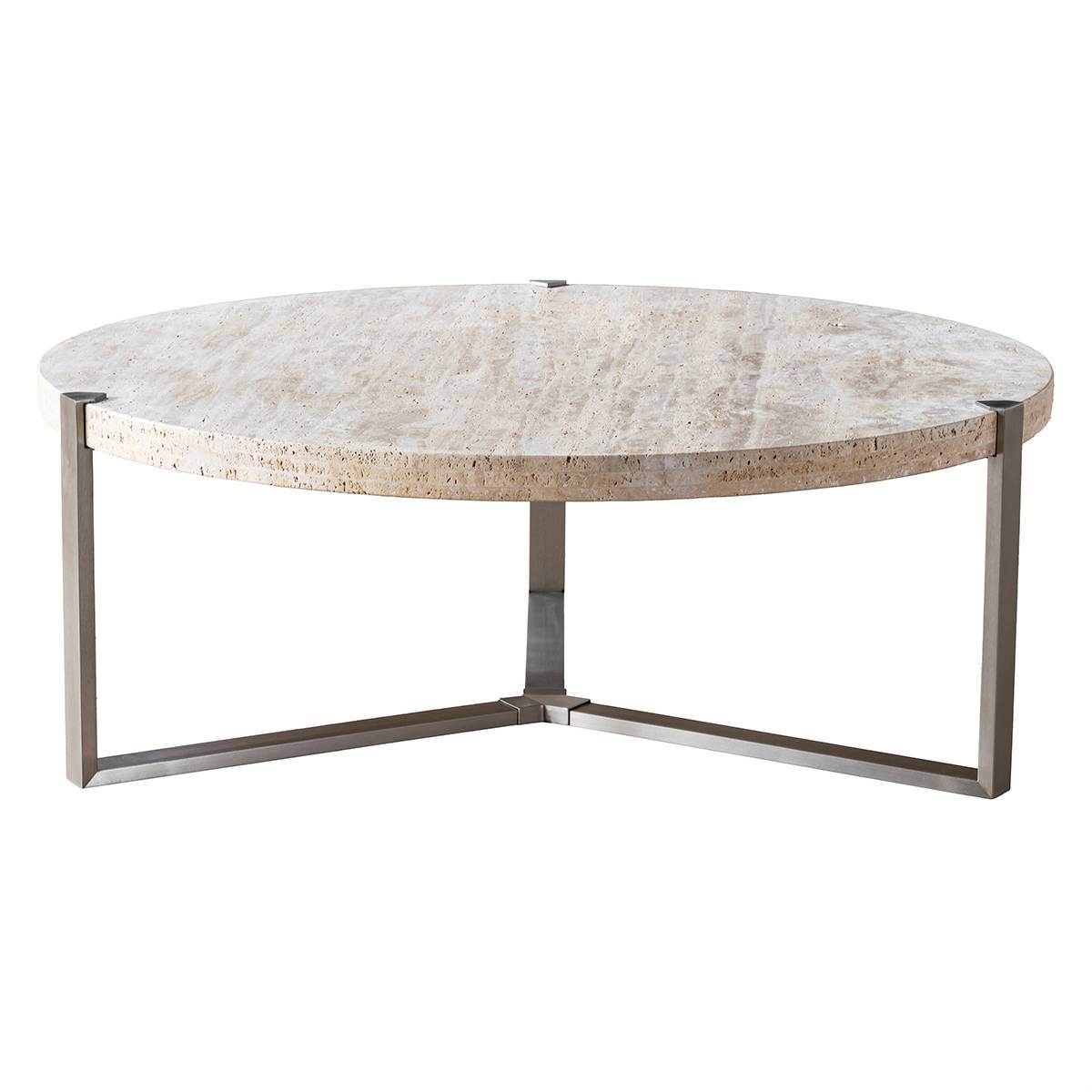 Laramie side table product shot on white background