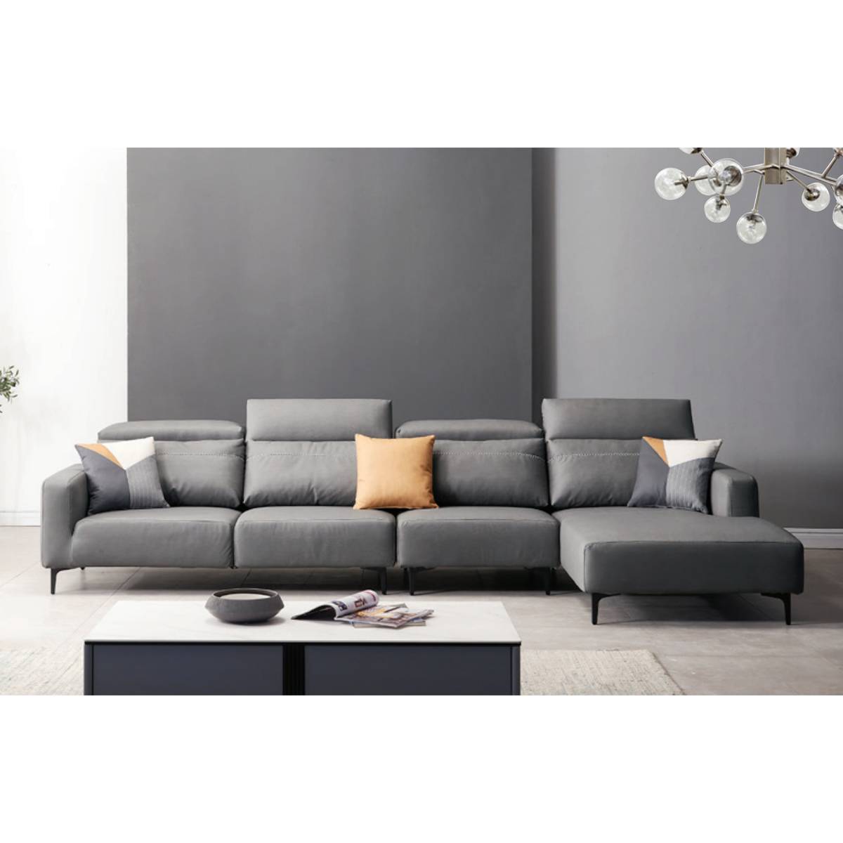 Corner Sofa 3-Seater + Chaise (A01-M2311)