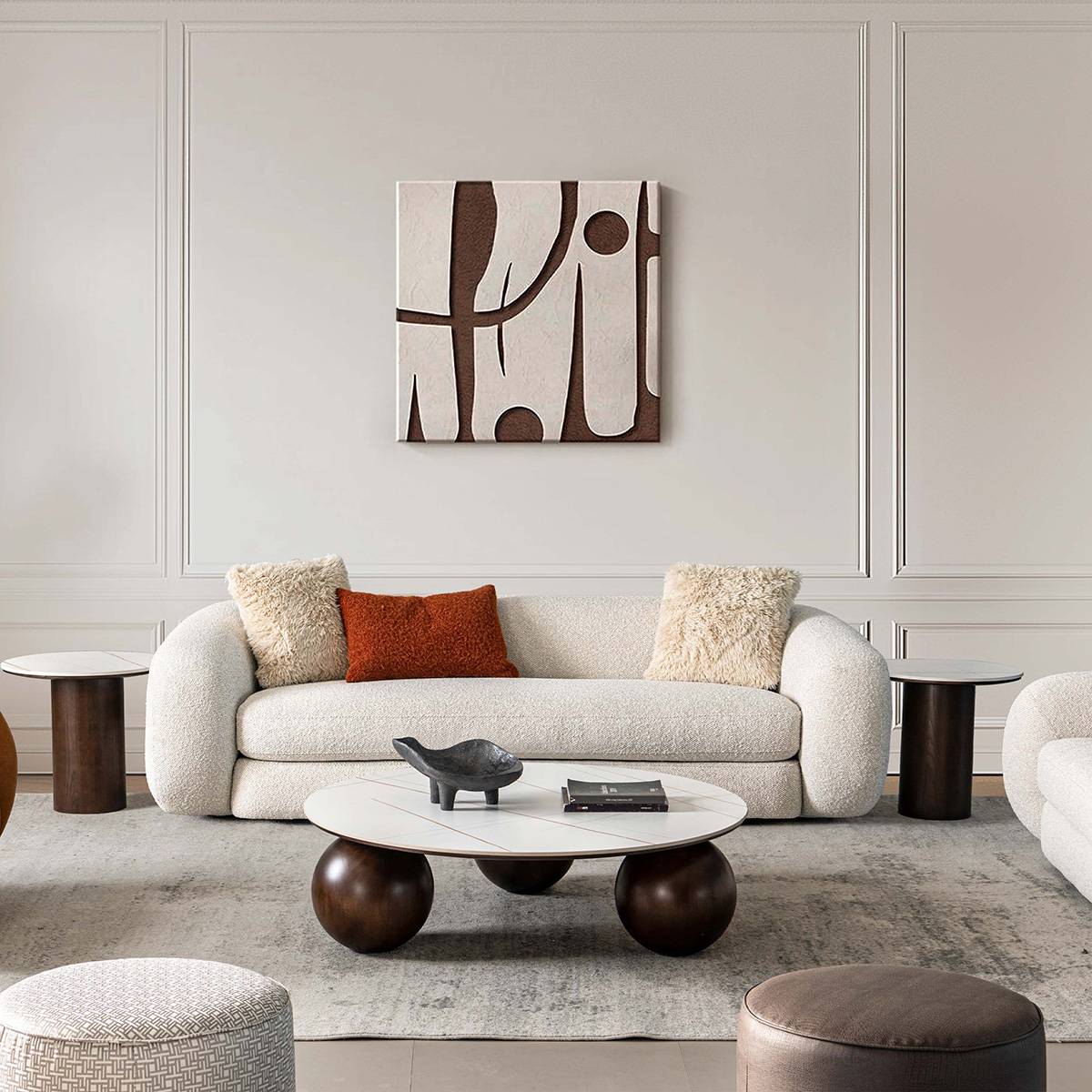 Balaka Fabric Sofa (B02-660)