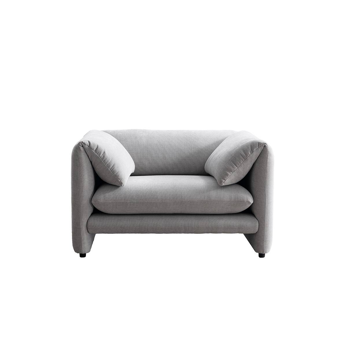 Front view of the Lucas Sofa without decorative pillows