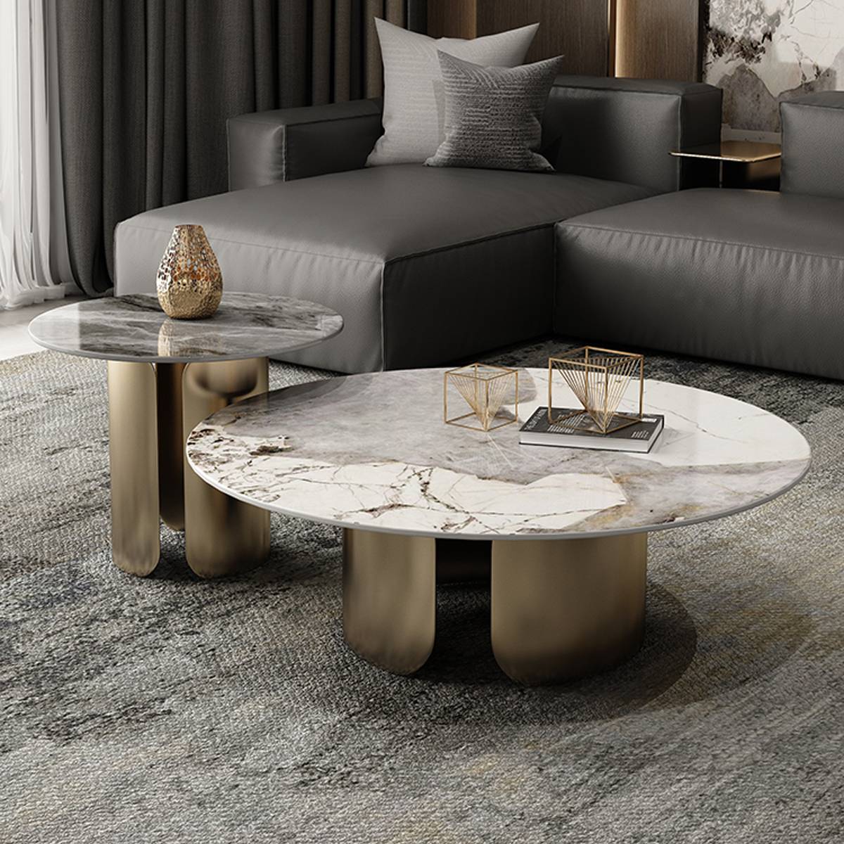 Sintered Stone Coffee Table (A33-T02131-C)