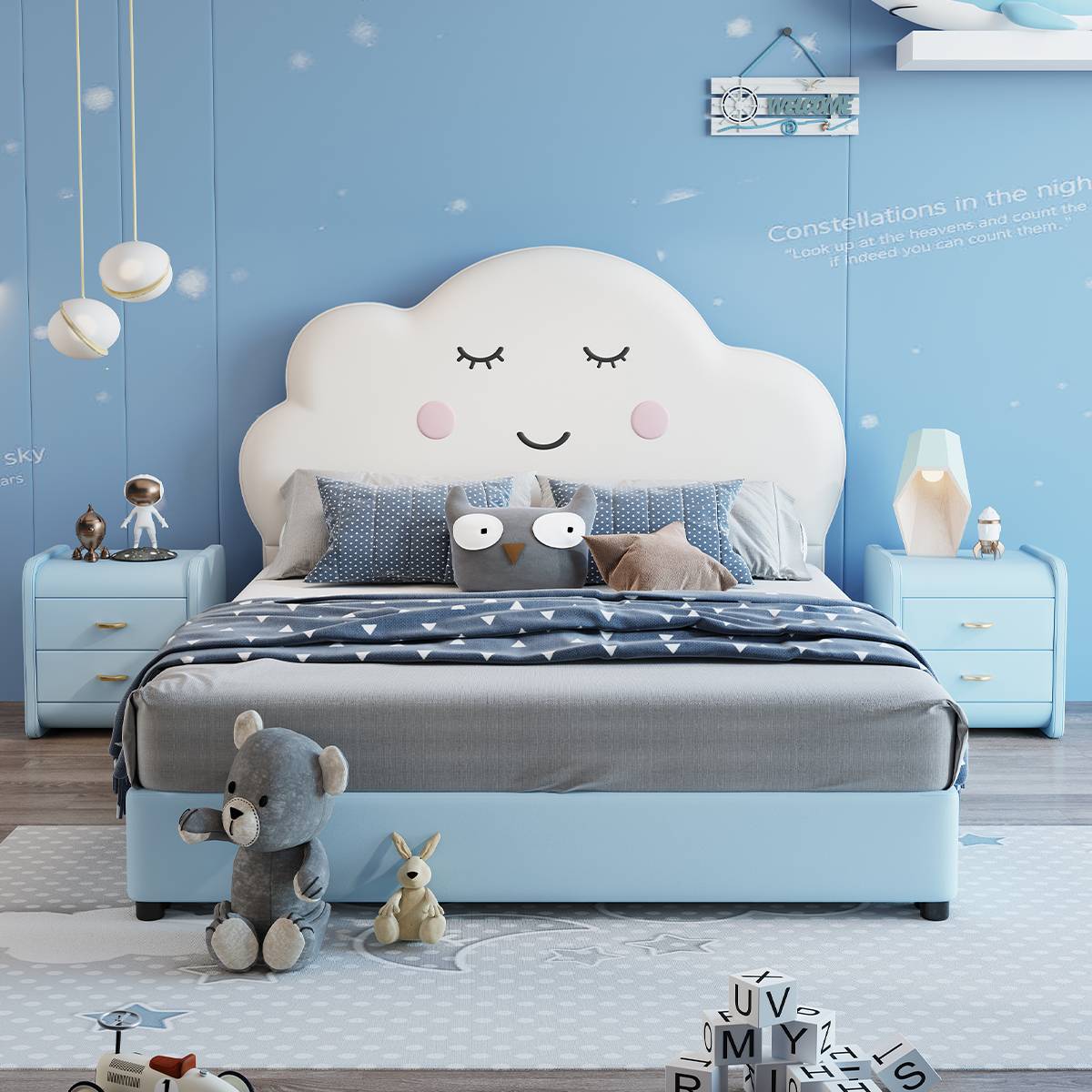 Classic Series 1.2M Soft Bed Children's Bed (Z16-840)