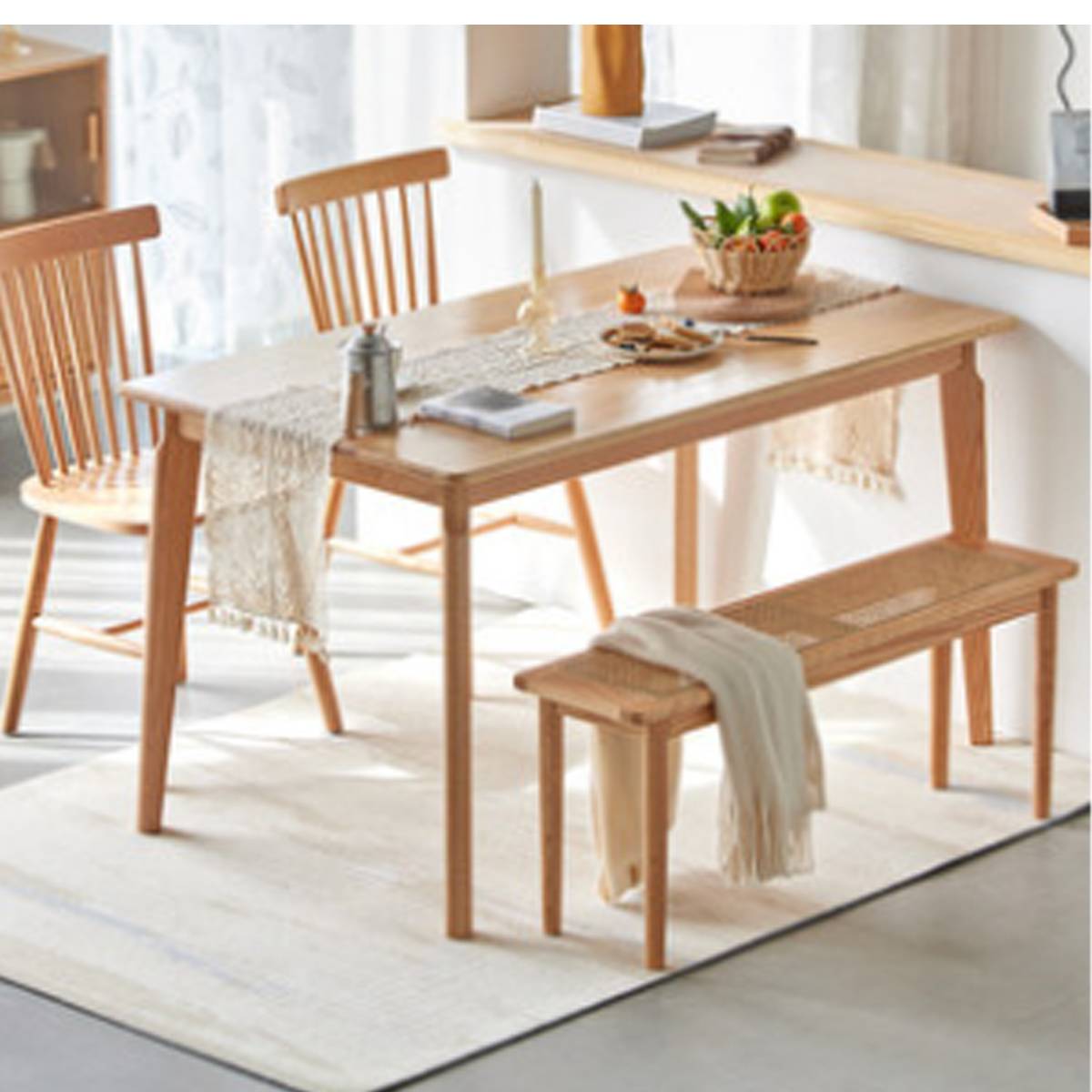 Danish B Series Dining Table - 1.5m (Z52-A8111)