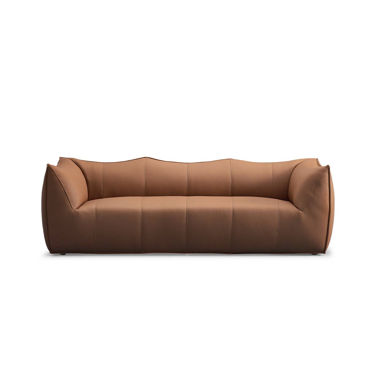 Full Grain Leather 3-Seater Sofa (B12-2325)