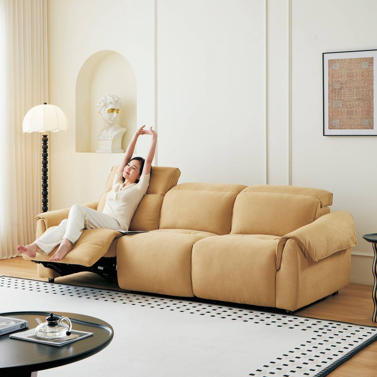 Fabric Functional Sofa (B29-9983)