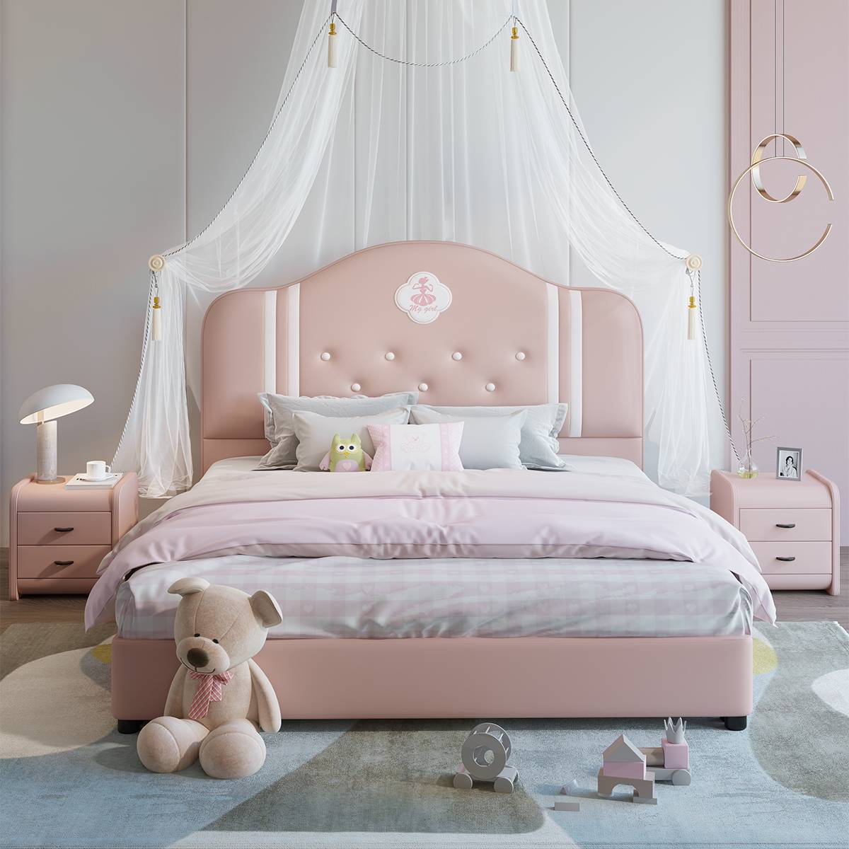 Classic Series 1.2M Soft Bed Children's Bed (Z16-839)