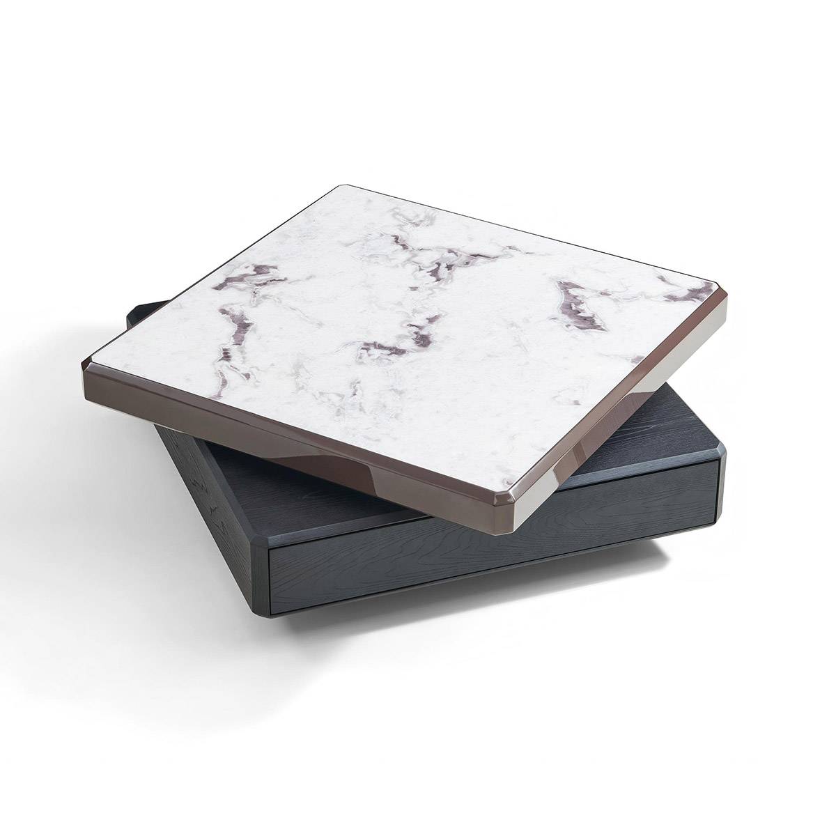 Luxury Stone Top Swivel Coffee Table (Z85-MC9169)