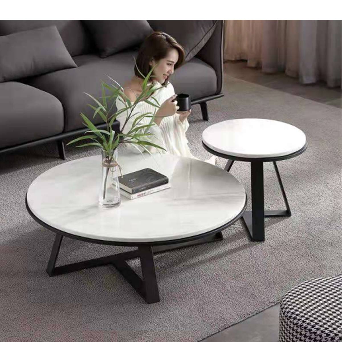 Coffee Table Set (A33-T02145D Coffee Table/T0667D Side Table)