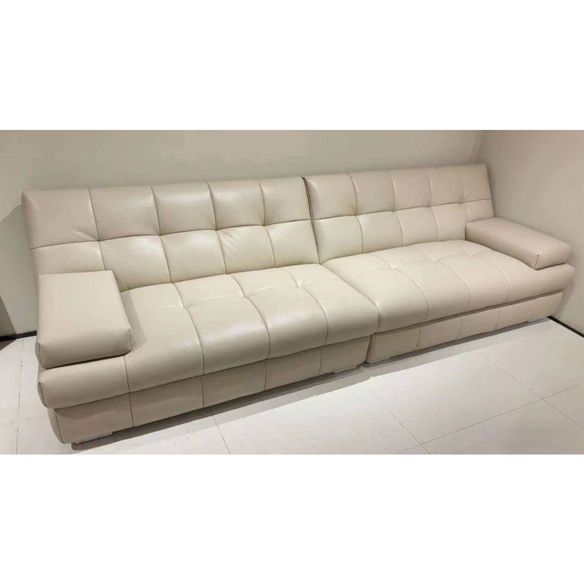 Eco-Leather Straight Sofa (A01-2635)