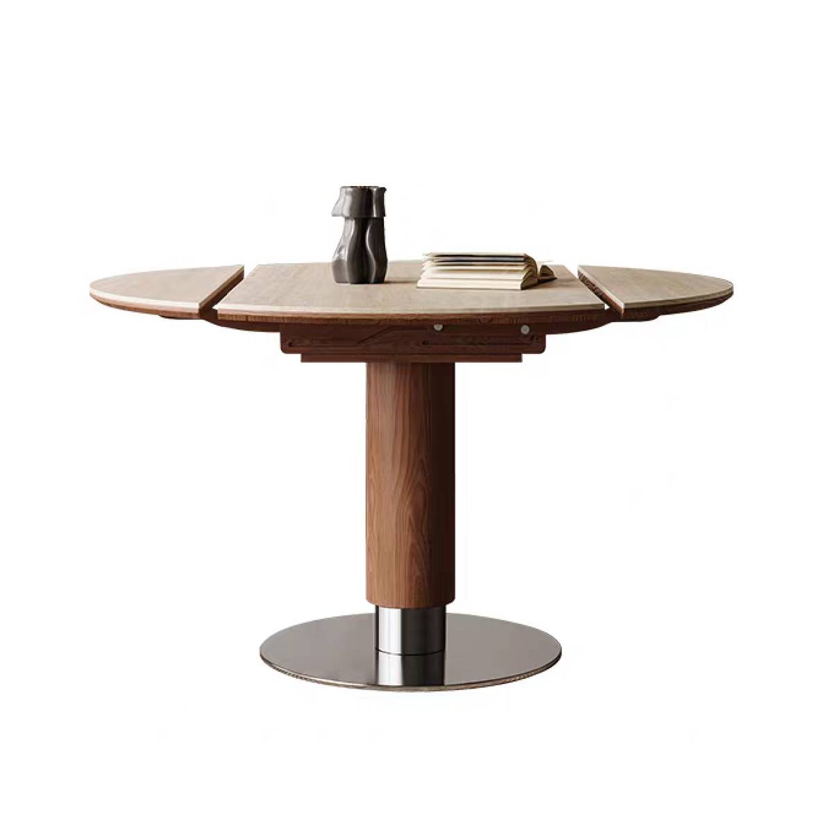 Travertine Sintered Stone Functional Dining Table (Z87-T-053)