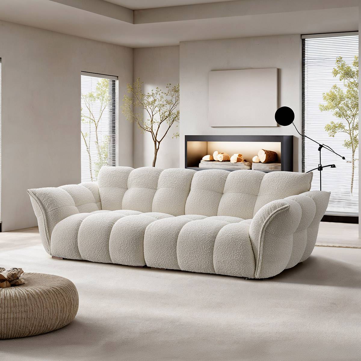 Fabric Lily Sofa (B02-729)