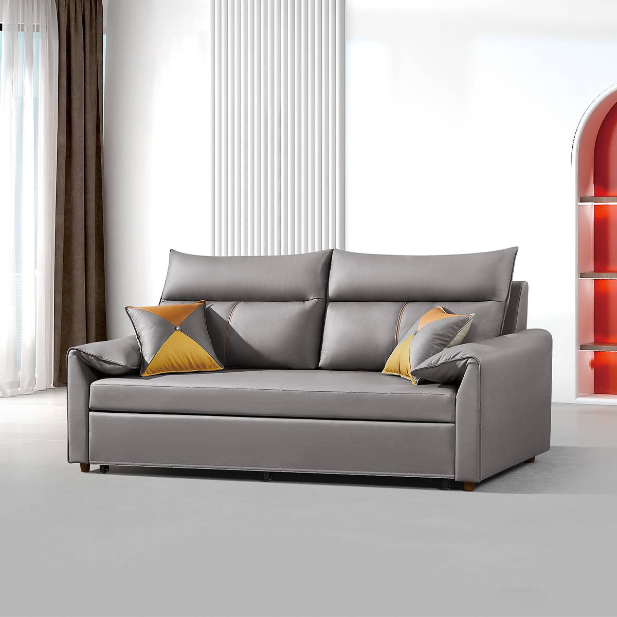 Manual Pull-Out Sofa Bed (A01-051)