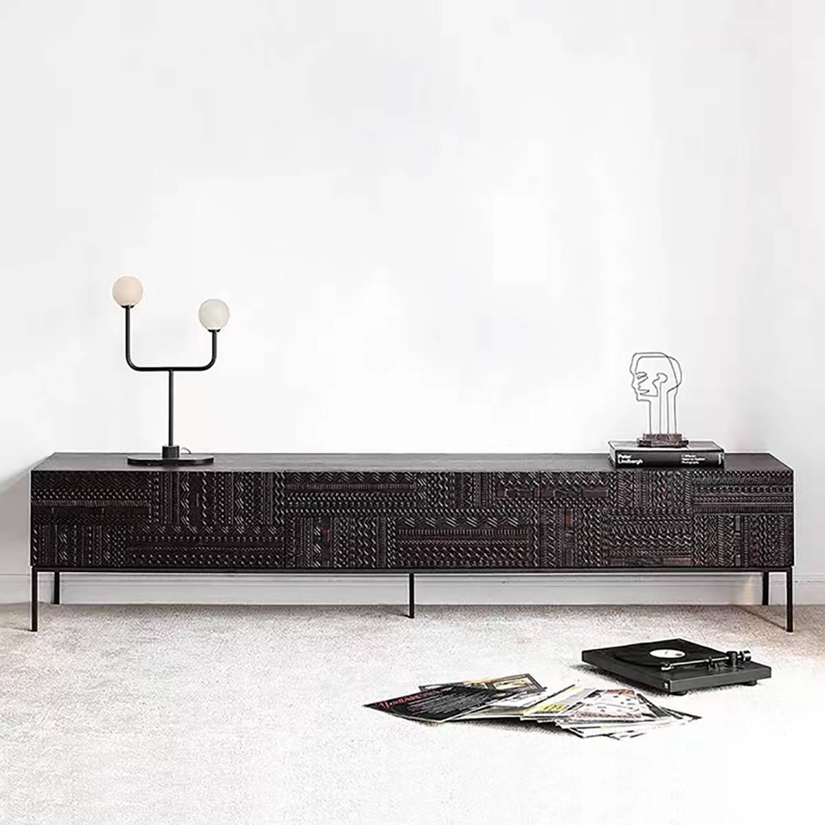 Mid-Century Modern TV Cabinet (B56-KM310)