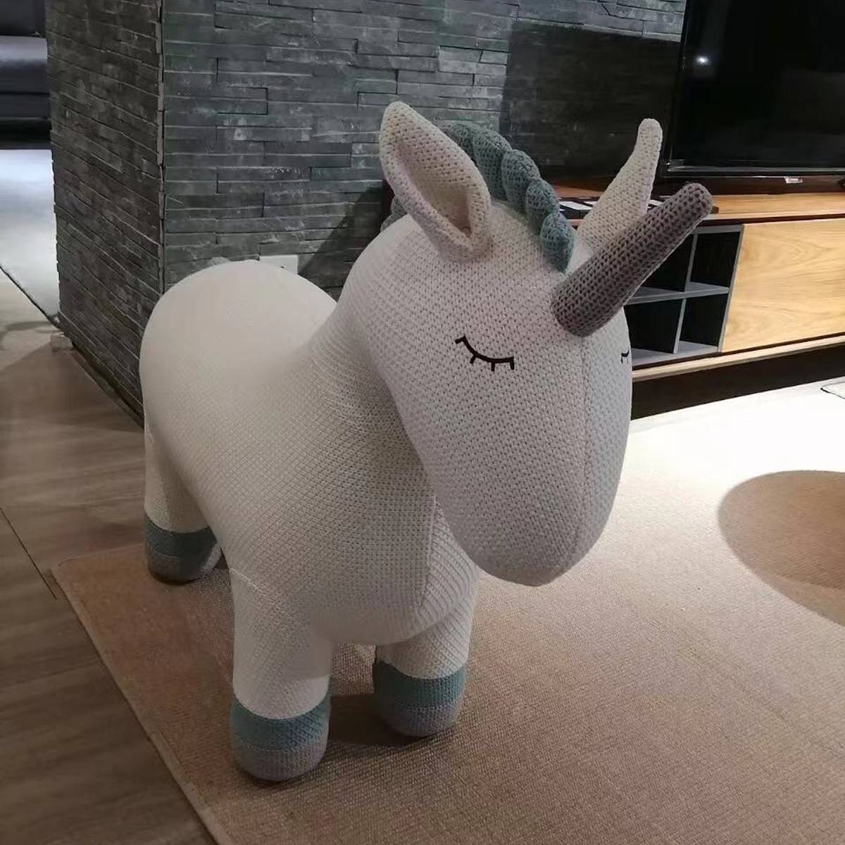 Knitted Unicorn Chair