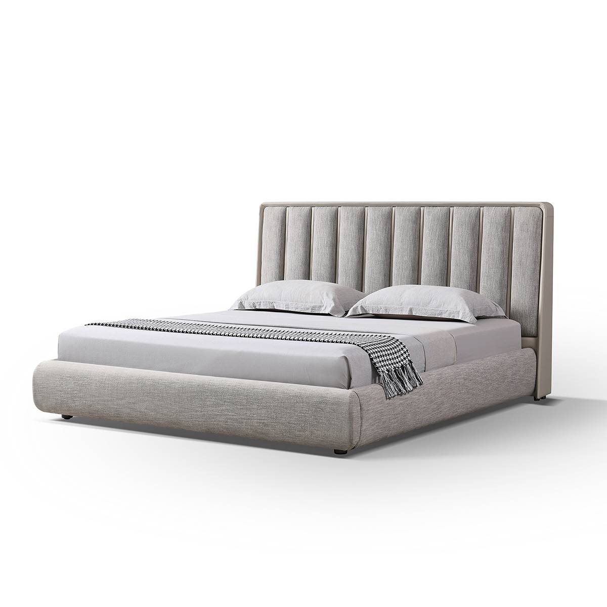 Fabric Upholstered Bed (B11-8275)