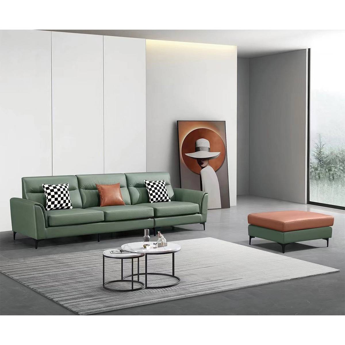 Straight Sofa (A01-2151)