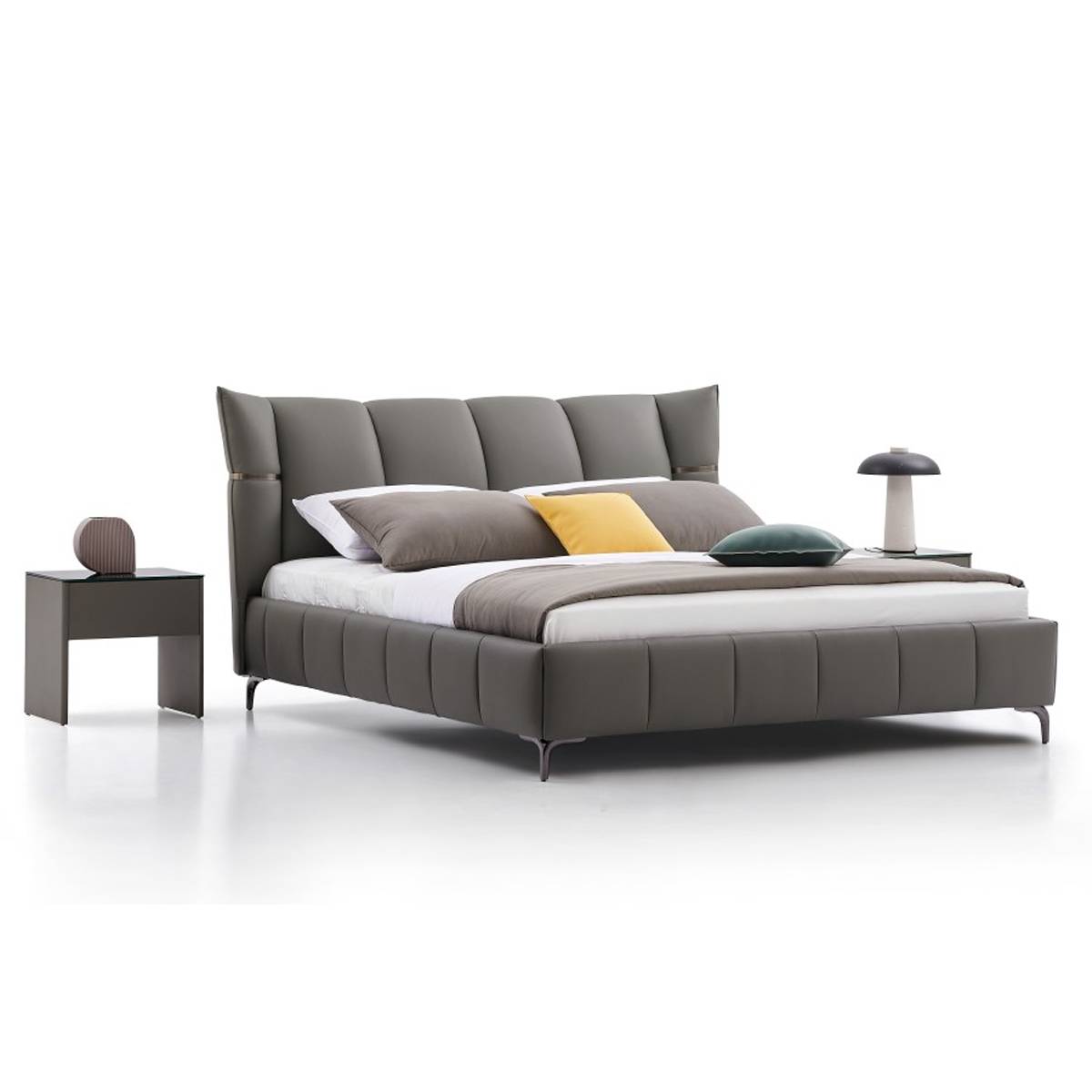 Genuine Leather Soft Bed (B17-2303)
