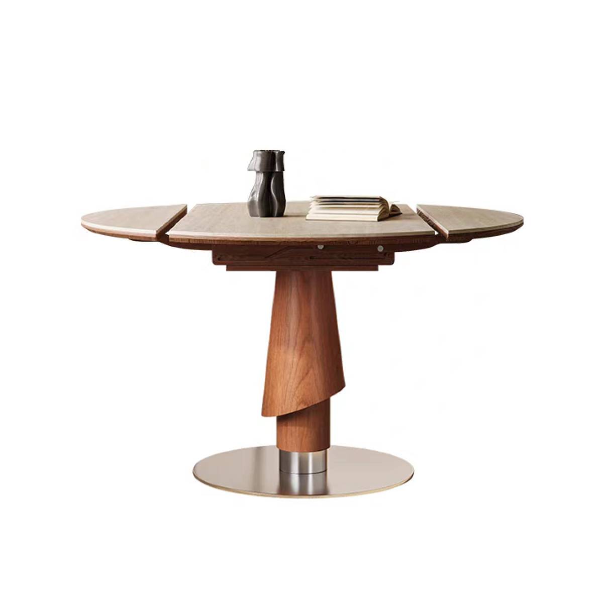 Travertine Sintered Stone Functional Dining Table (Z87-T-051)