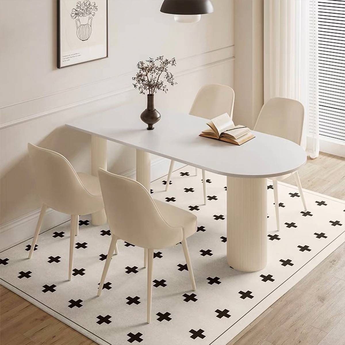 Sintered Stone Dining Table (A33-T10195-G)