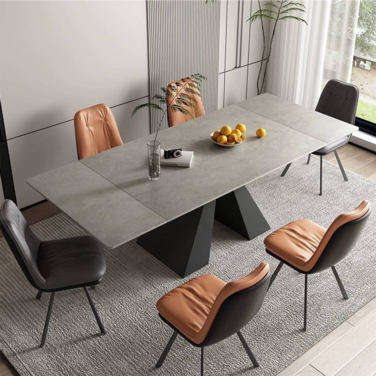 Sintered Stone Functional Dining Table (A33-T10174-D)