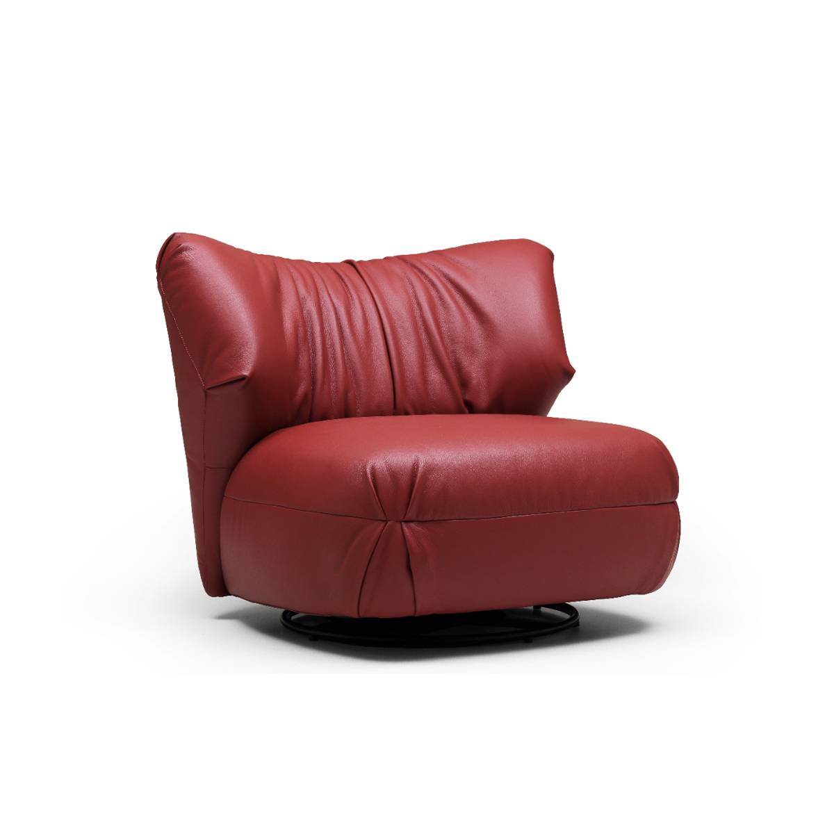 Genuine Leather Lounge Chair (Z42-HD-86642)
