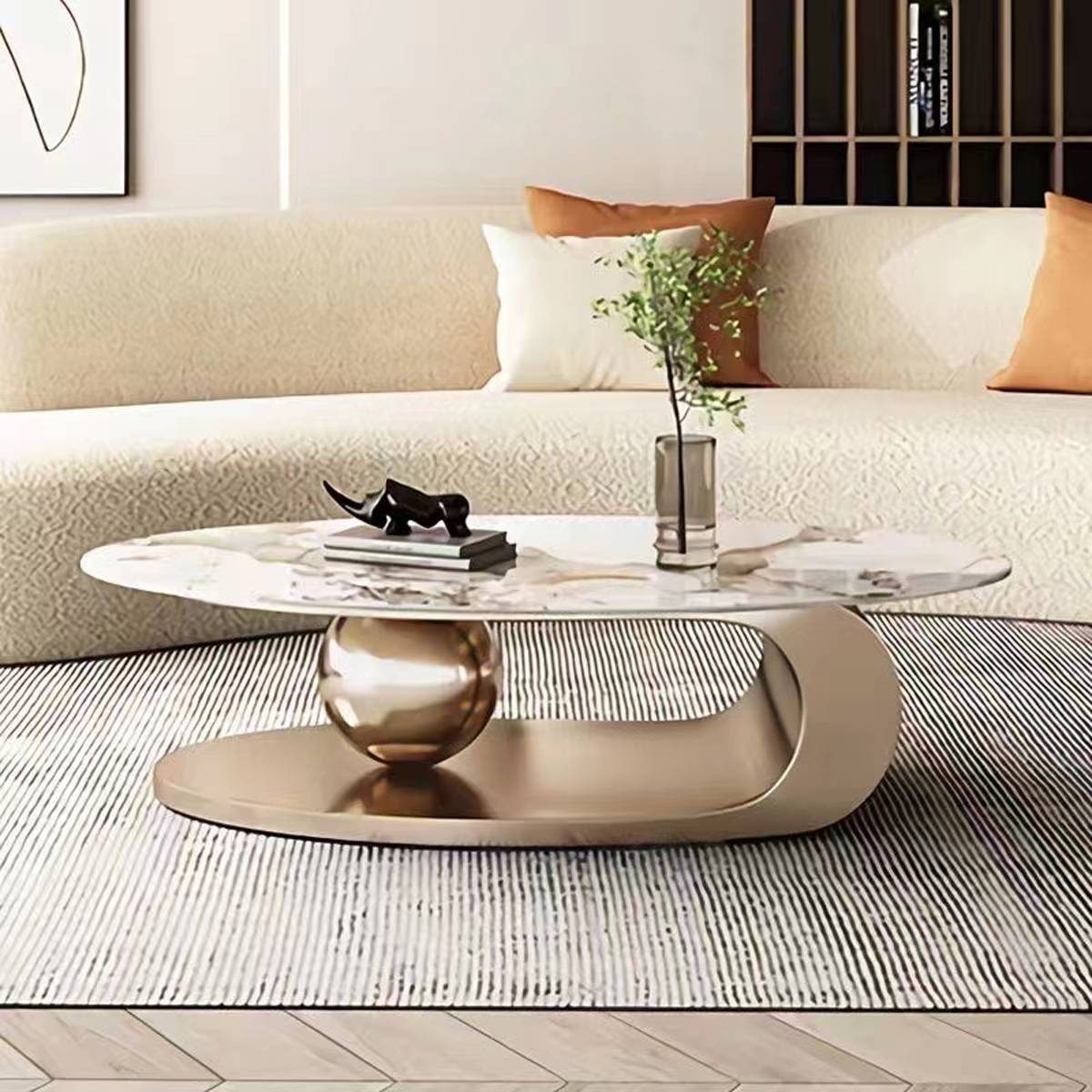 Sintered Stone Coffee Table (A33-T02143-C)