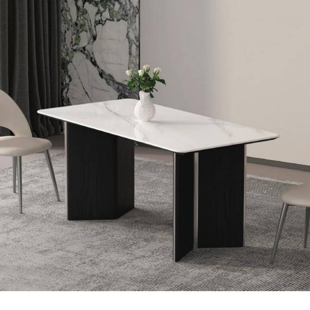 Microcrystalline Stone Dining Table (Z60-CZ37)