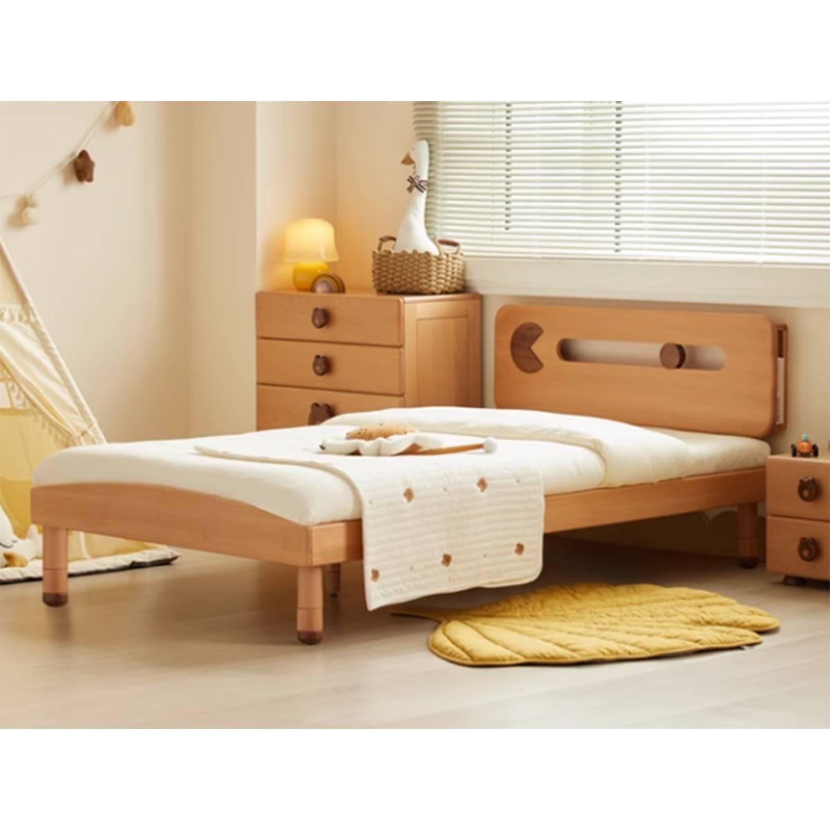 Aile Bed (Idol) - 1.5 (Slatted) (Z52-E201D)