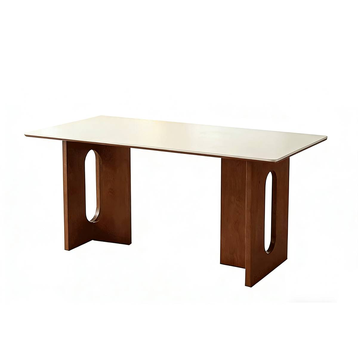 Travertine Sintered Stone Dining Table (Z87-T-023)
