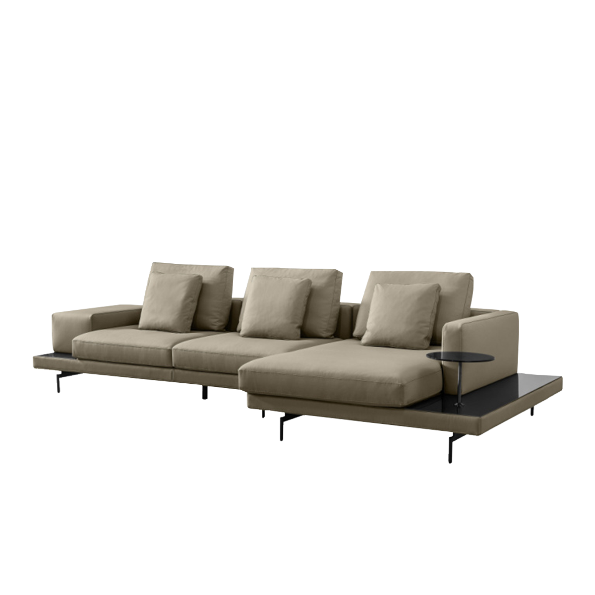 Corner Sofa (3+Chaise) (B02-L495)