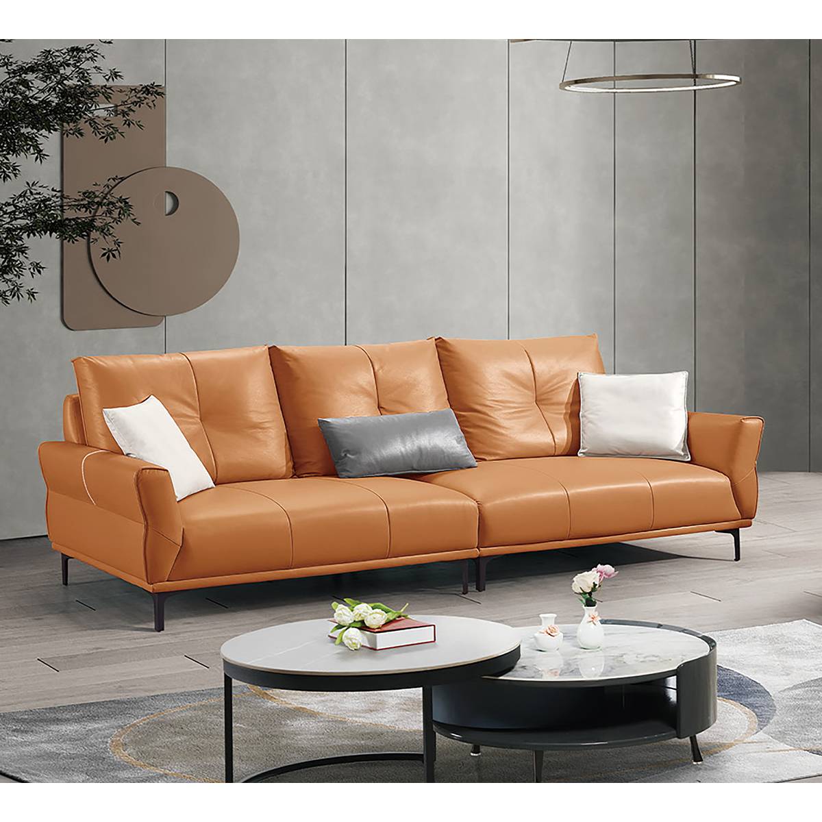 Straight Sofa (A01-2166)