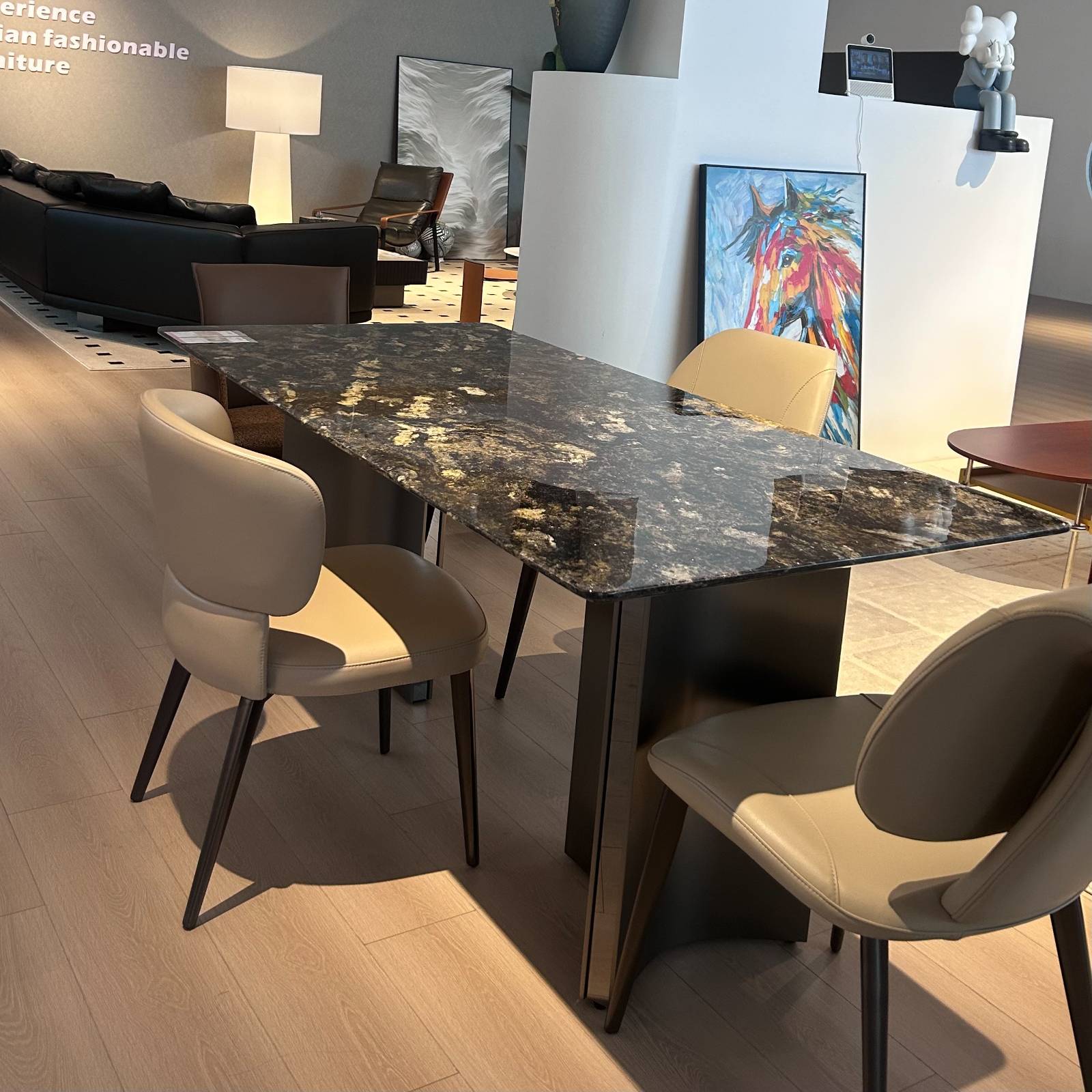 Starry Sky Natural Stone Dining Table (B68-CT288)