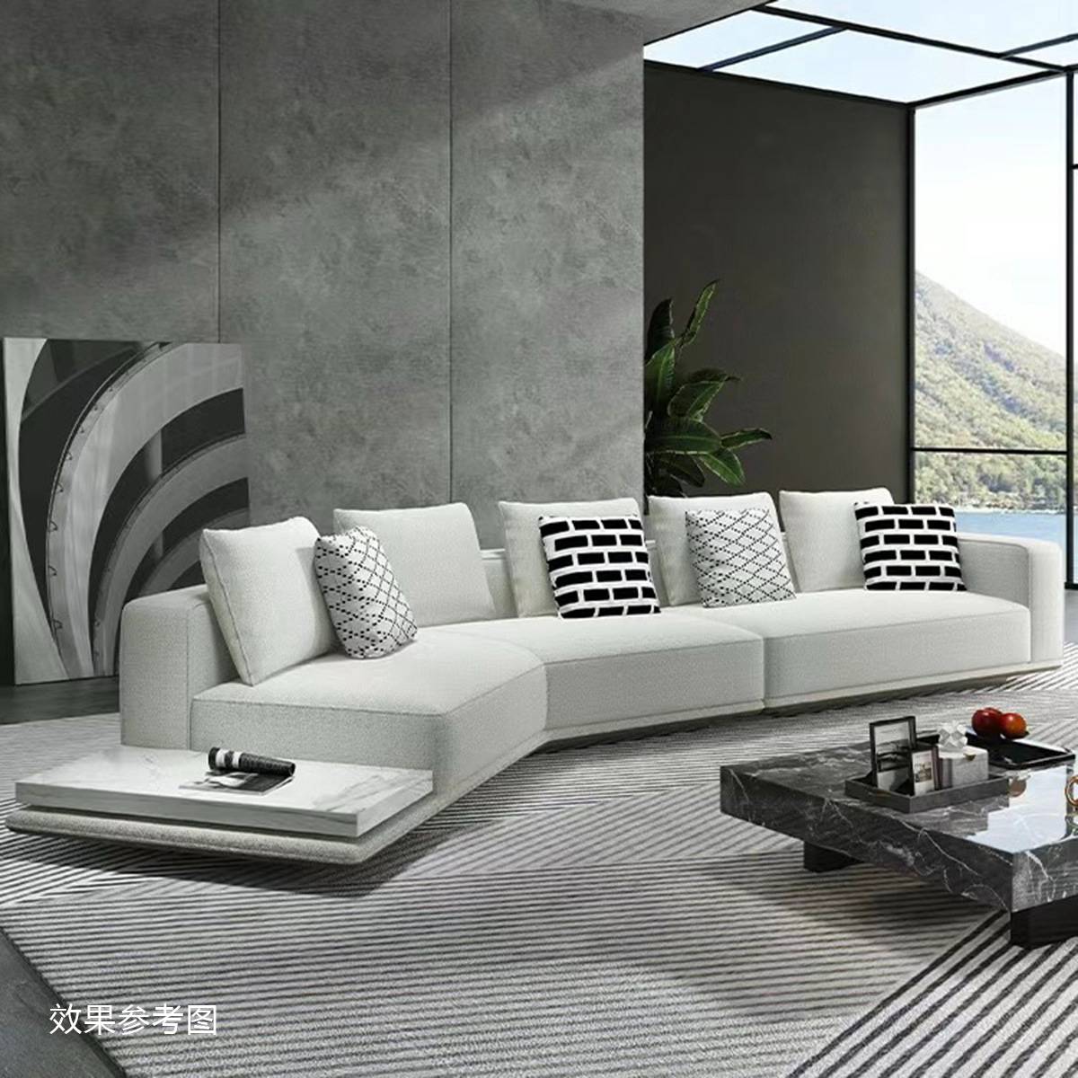 Horizon Fabric Sofa (B02-562)