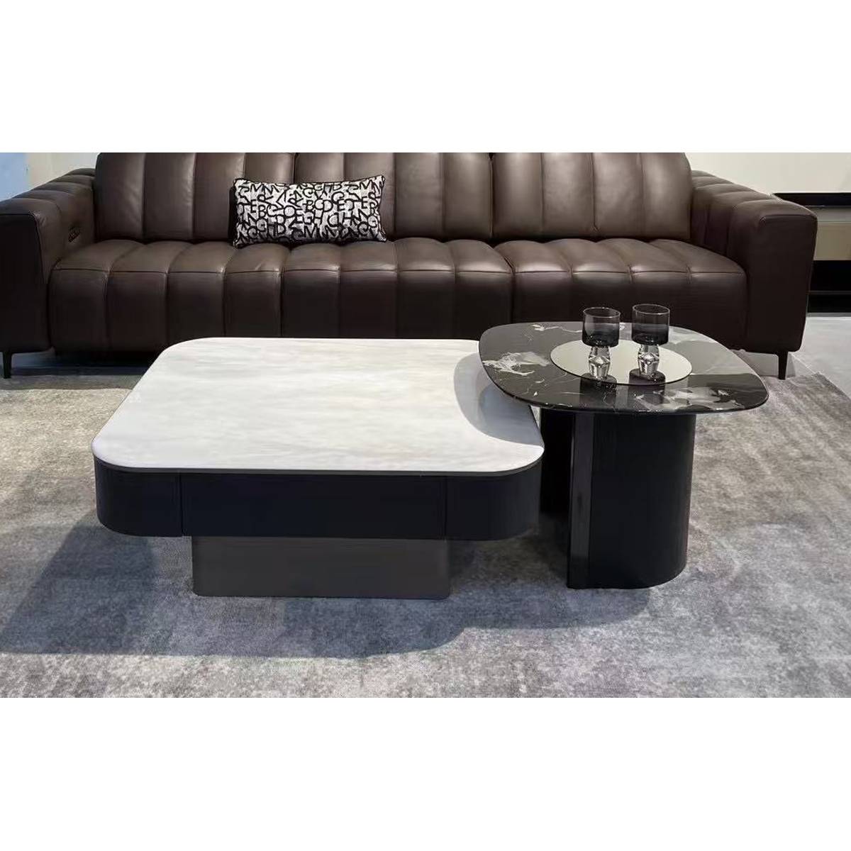 Microcrystalline Stone Coffee Table (A68-350)