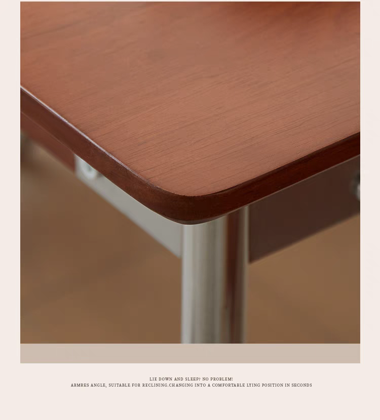 Text graphic highlighting the rounded edge polishing and safety protection