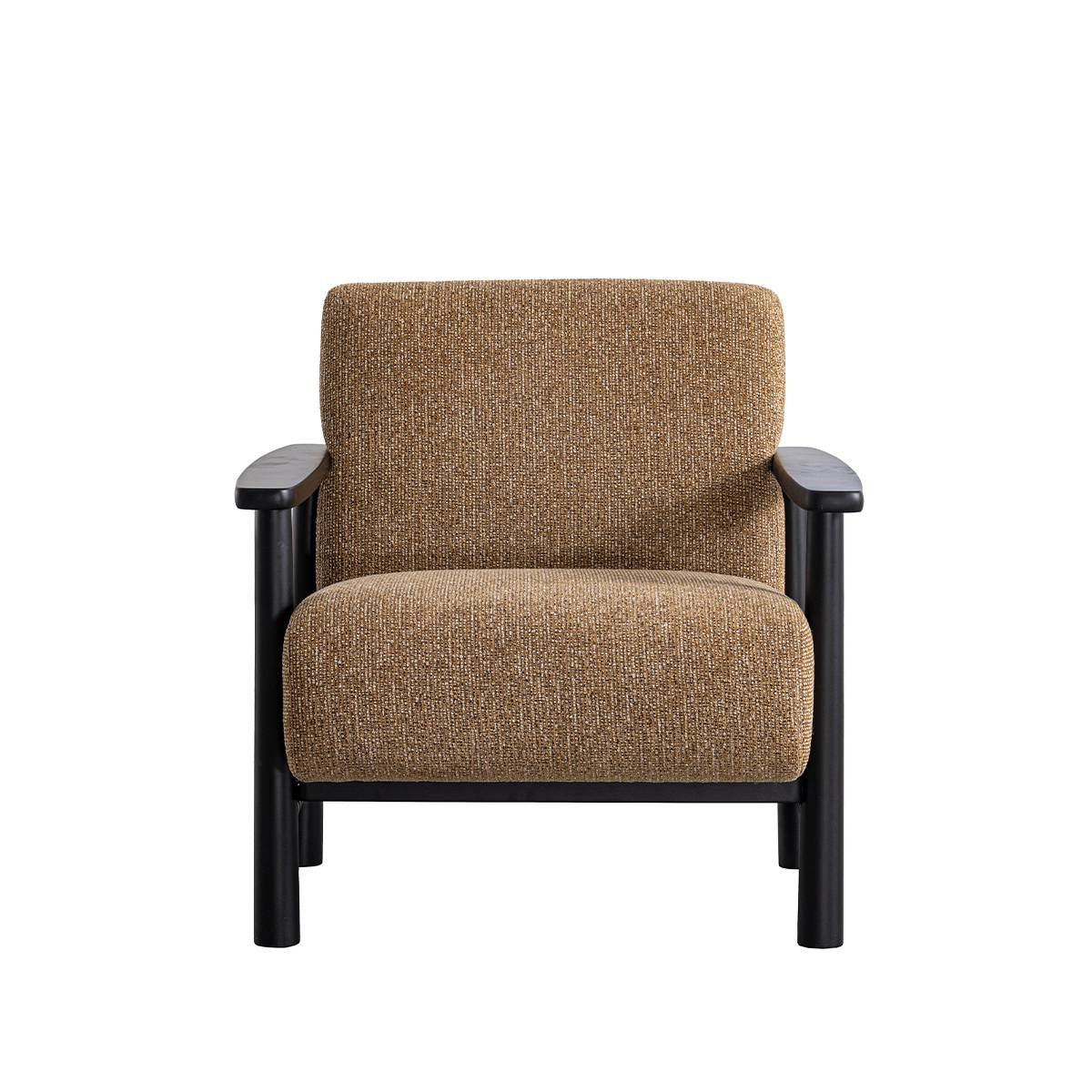 Front view of the lounge chair