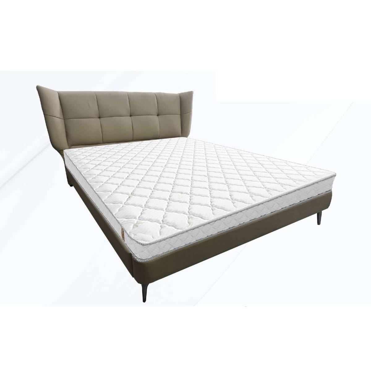 Top-Grain Leather 1.8m Soft Bed (A21-2529)