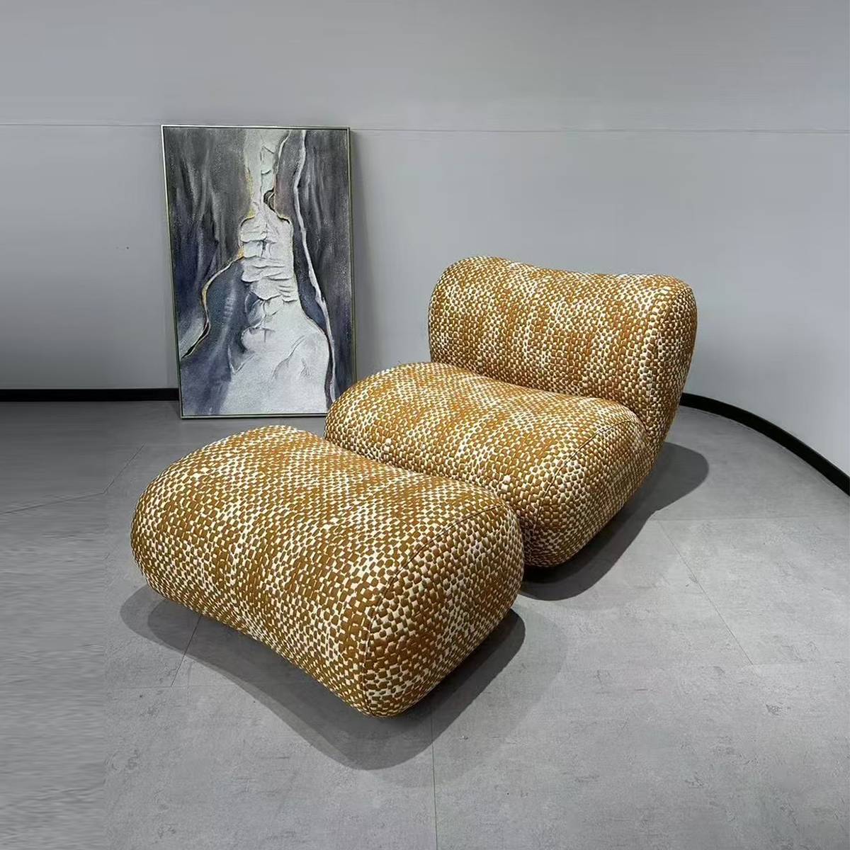 Lounge Chair with Ottoman (Z48-Y652)