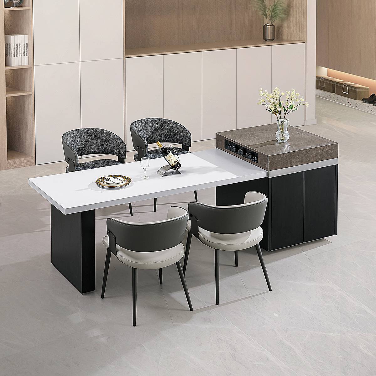 Island Dining Table (B63-D10-1)