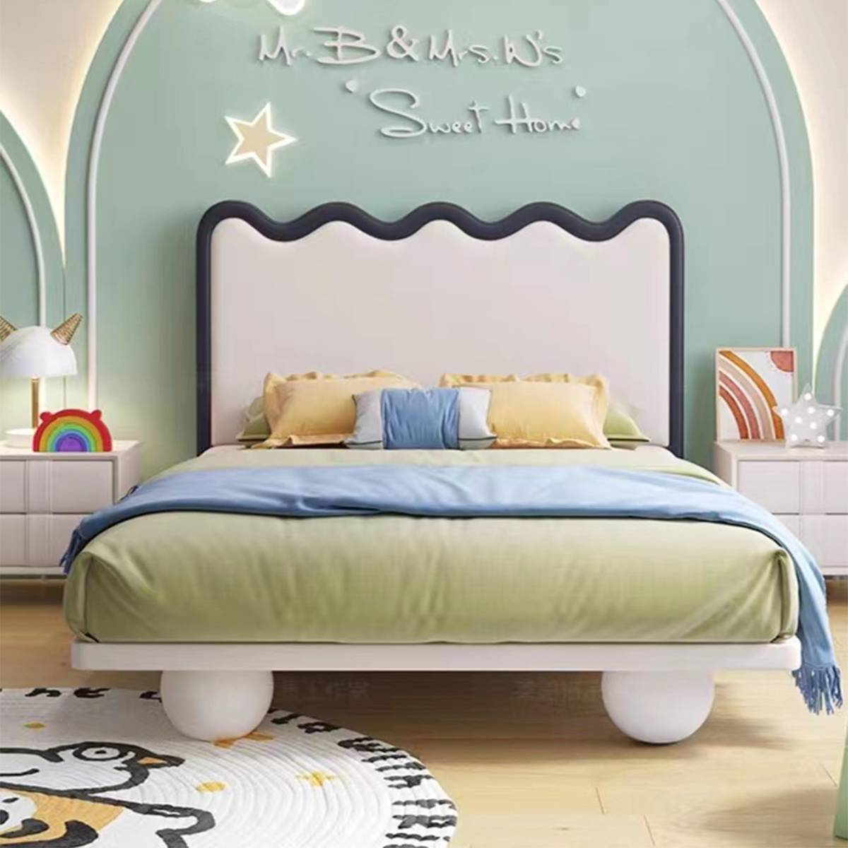 Classic Series 1.2M Soft Bed Children's Bed (Z16-909)