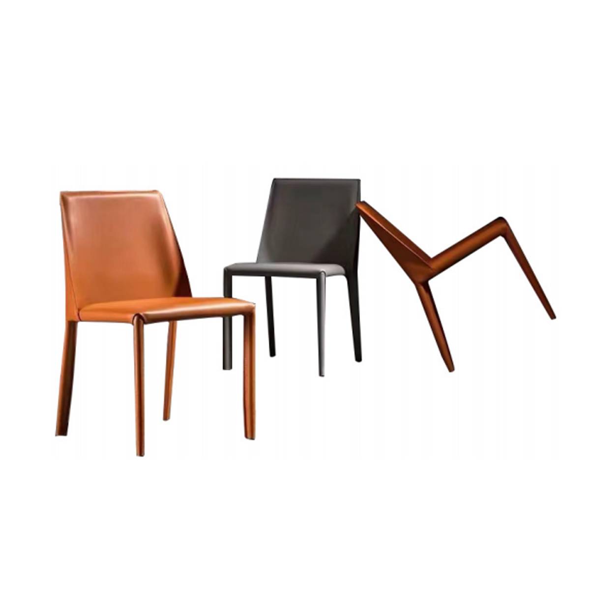 Dining Chair Saddle Leather (Z67-A01 Thick)