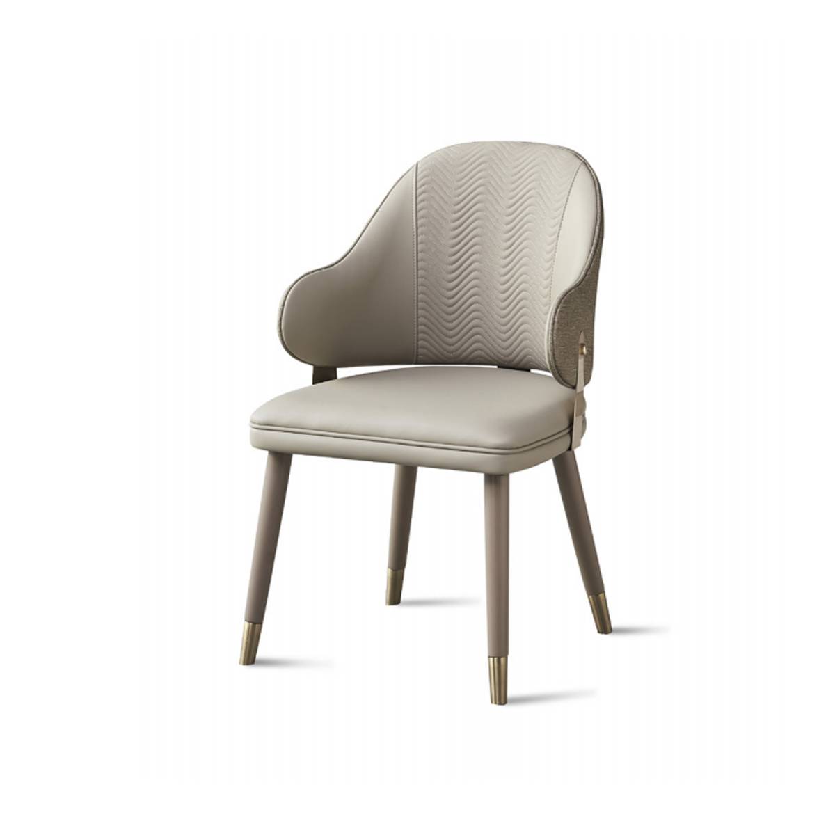 Yanxuan Dining & Study Chair with Solid Wood Legs (Z67-A2427)