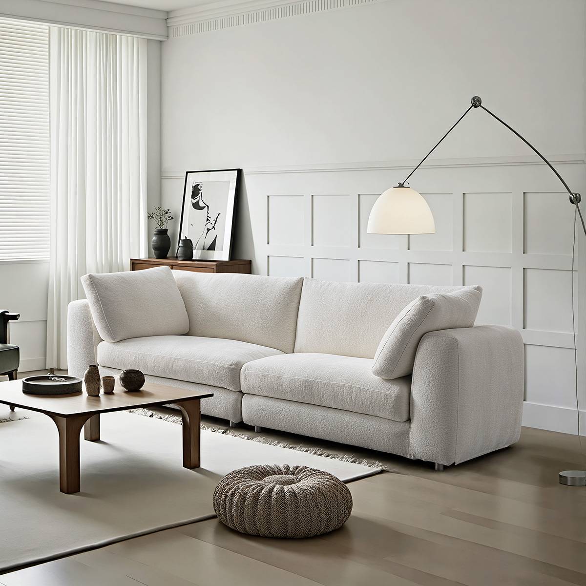 Rhein Fabric Sofa (B02-739)