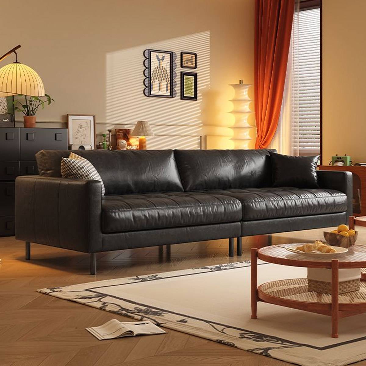 Mid-Century Lounge Sofa (A51-SF-22)