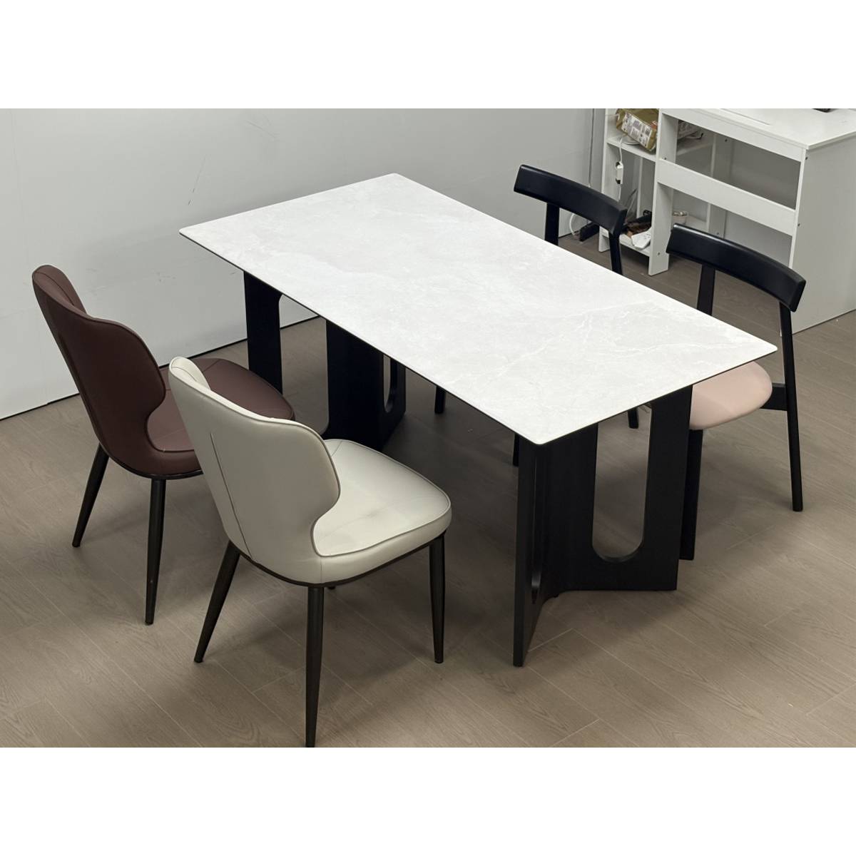 Mid-Century Solid Wood Dining Table (A68-D-12)