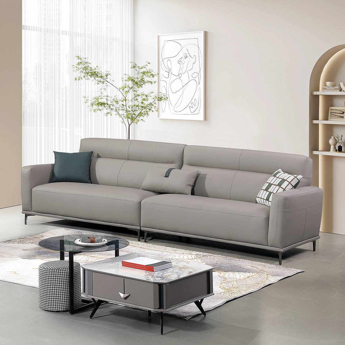 Straight Sofa (A01-301)