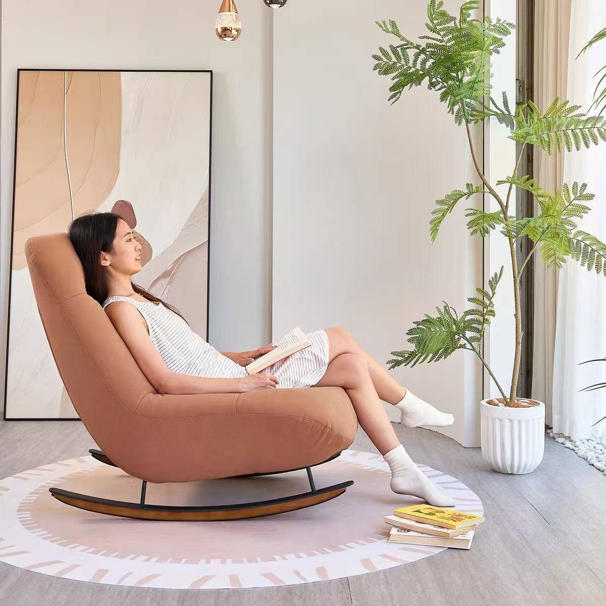 Rocking Lounge Chair (Z48-Y596)