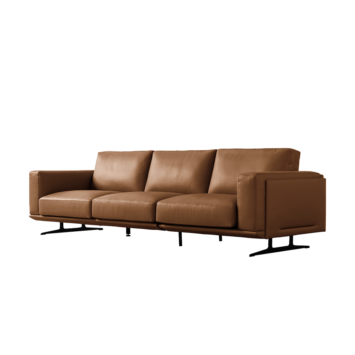 Minimalist Straight Sofa (B02-436)