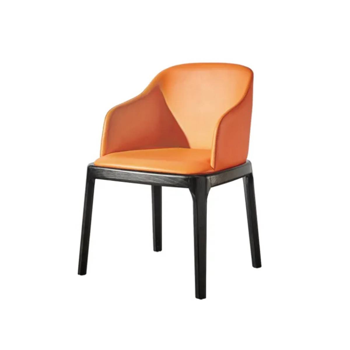 Dining Chair / Study Chair with Solid Wood Legs (Z67-A1909B)