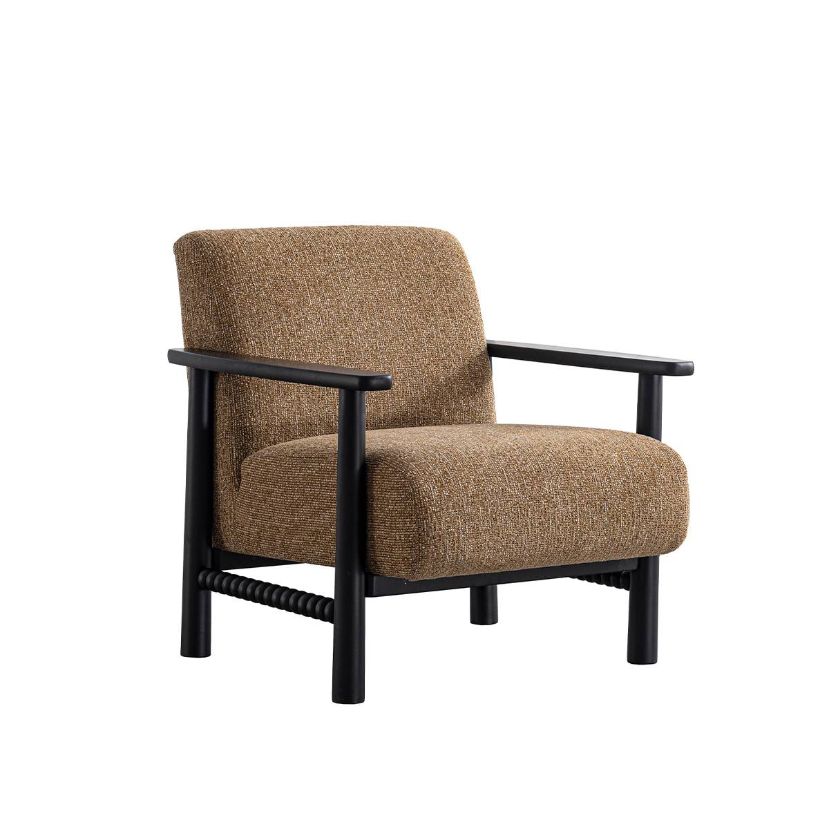 Side view of the lounge chair